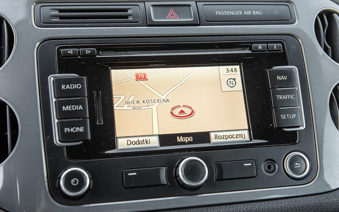 Volkswagen Tiguan cena 59900 przebieg: 194123, rok produkcji 2013 z Zator małe 407